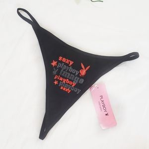 PlayBoy Thong New With Tag